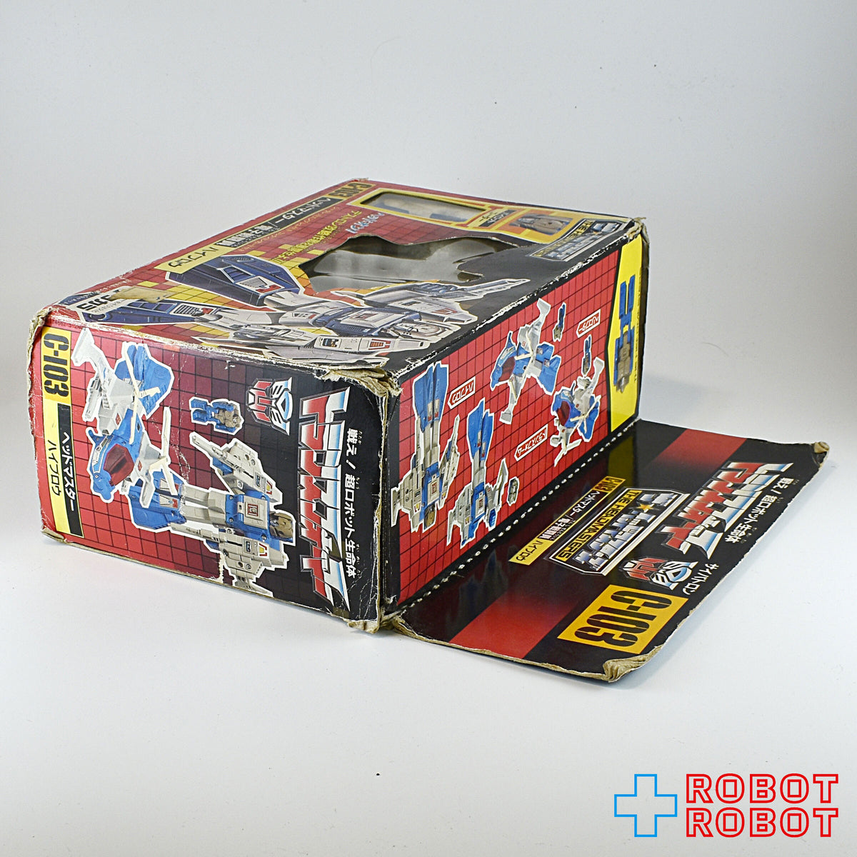 タカラ トランスフォーマー C-103 ヘッドマスター/電子戦闘員 ハイブロウ 箱付 ※難有り