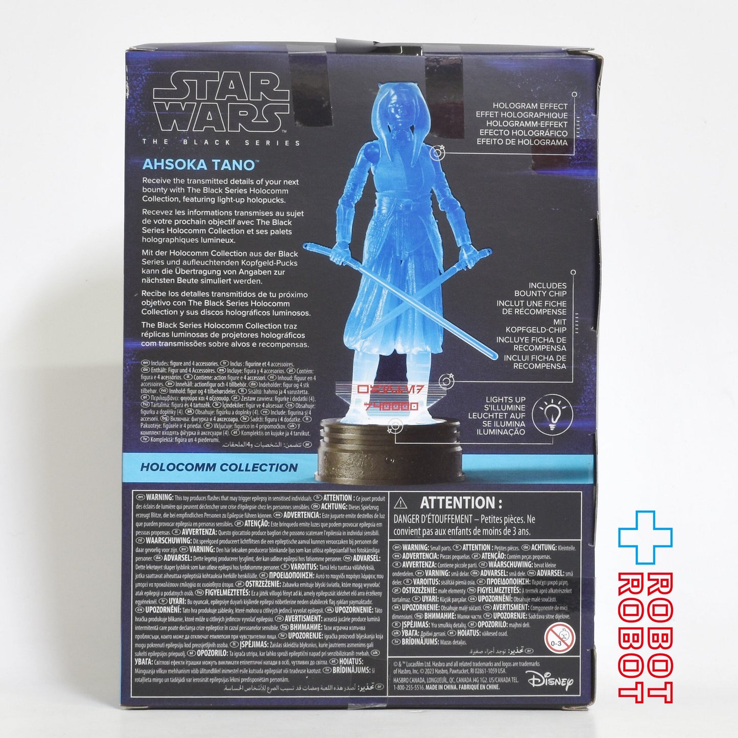 スター・ウォーズ ブラックシリーズ 限定 2024 アソーカ・タノ ホロコム・コレクション 6インチフィギュア 未開封