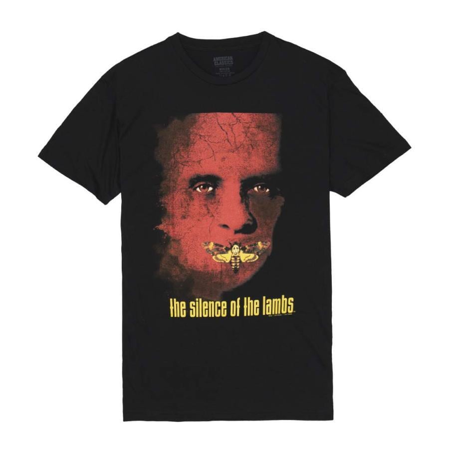 羊たちの沈黙 グラフィック Tシャツ ブラック アメリカンクラシックス
