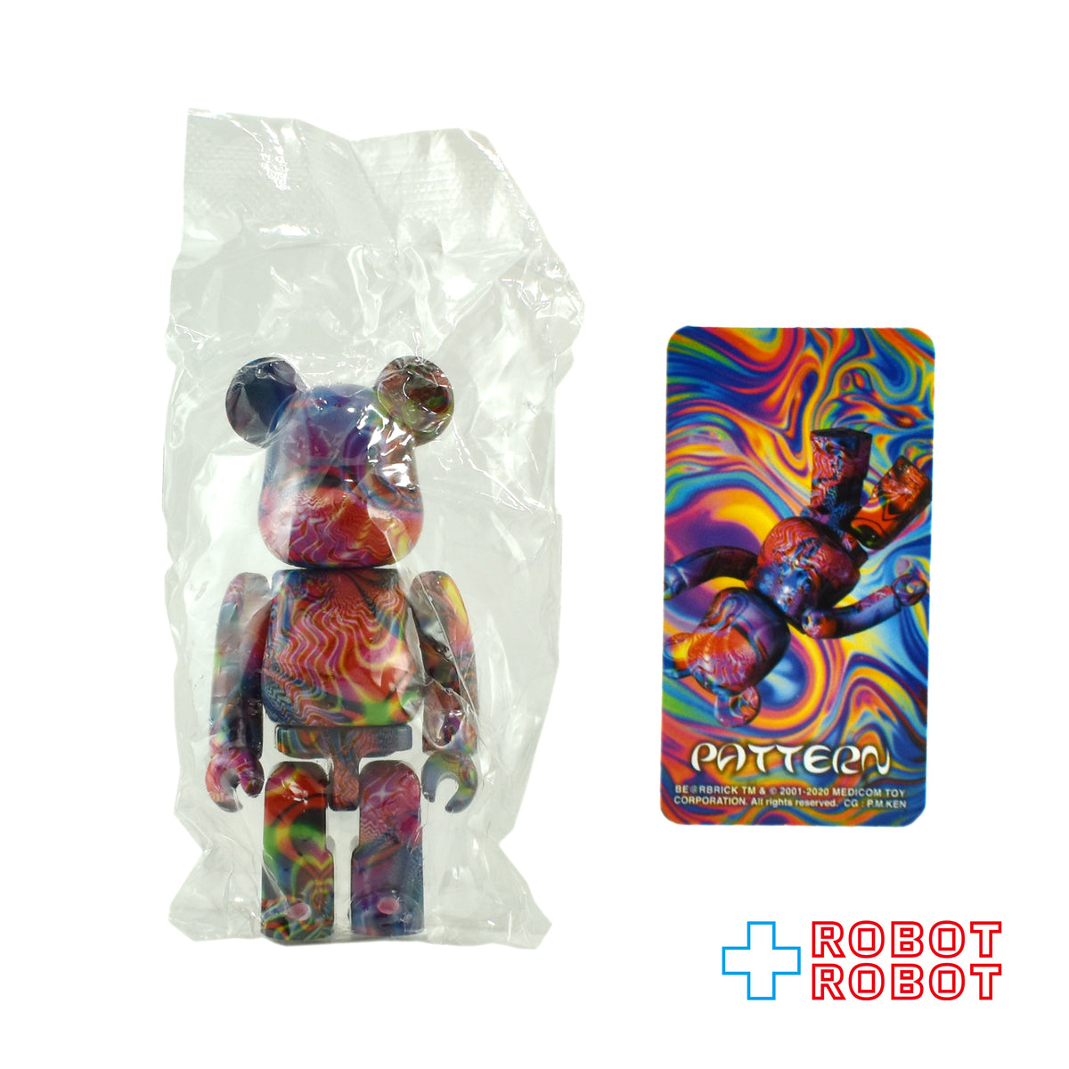 メディコム ベアブリック BE@RBRICK 100% [シリーズ41] PATTERN ラブ & ピース 未開封 ４号店商品