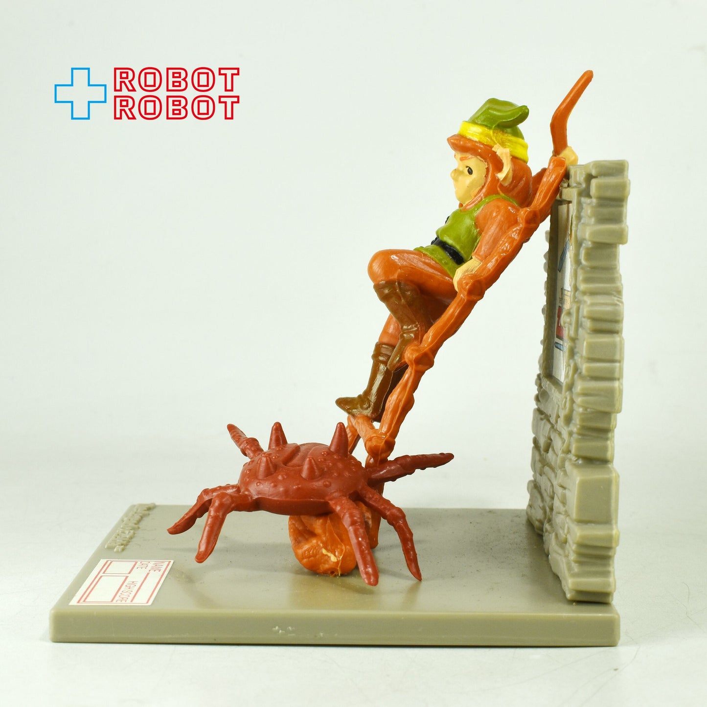 ハズブロ ニンテンドー ゼルダの伝説 ゴーマにブーメランを投げるリンク トロフィーフィギュア 1988 箱付き