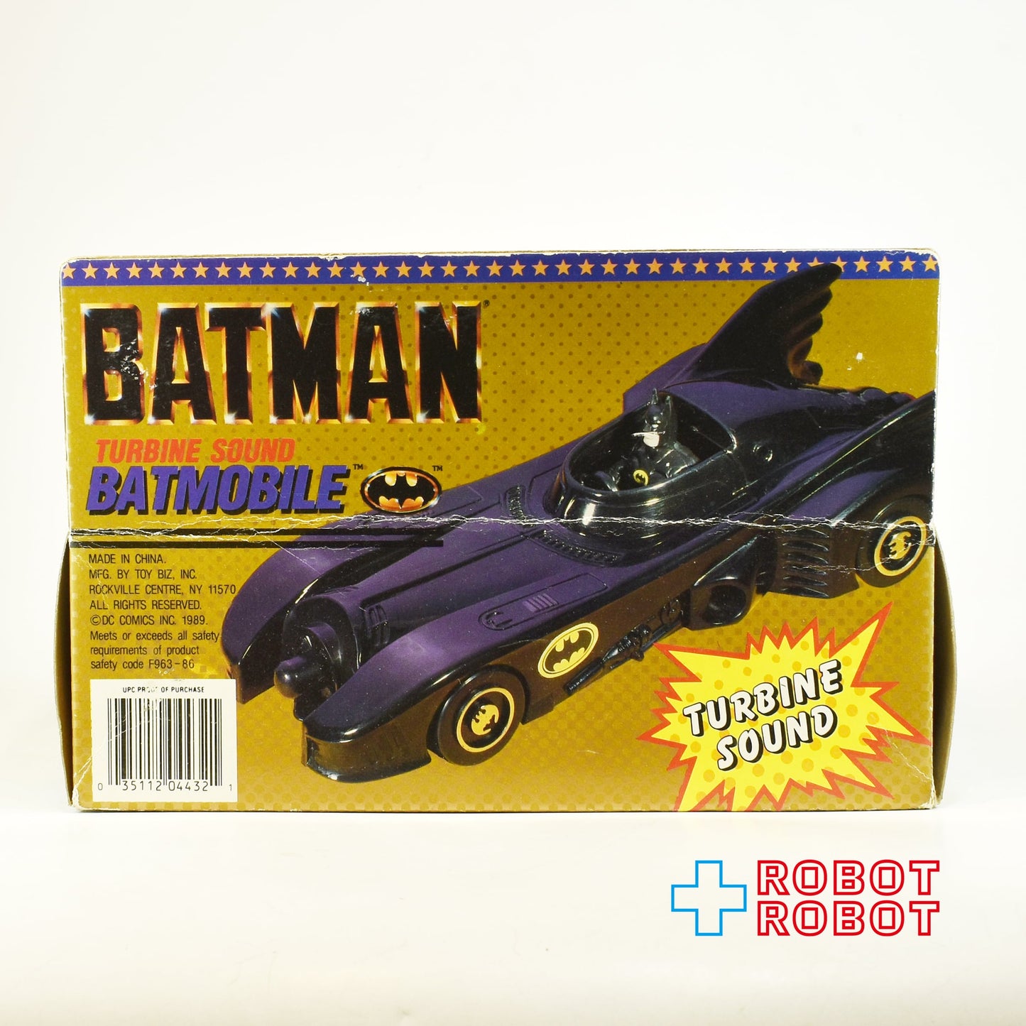 トイビズ バットマン タービンサウンド バットモービル 1989 開封箱付