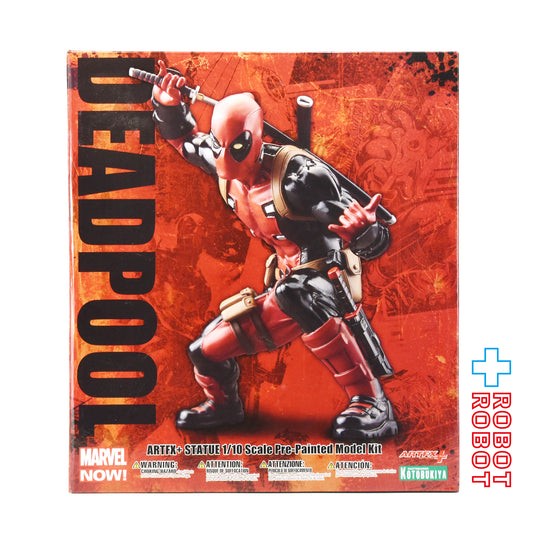 コトブキヤ ARTFX+ マーベル・ナウ デッドプール 1/10 塗装済み モデルキット スタチュー フィギュア 開封箱入