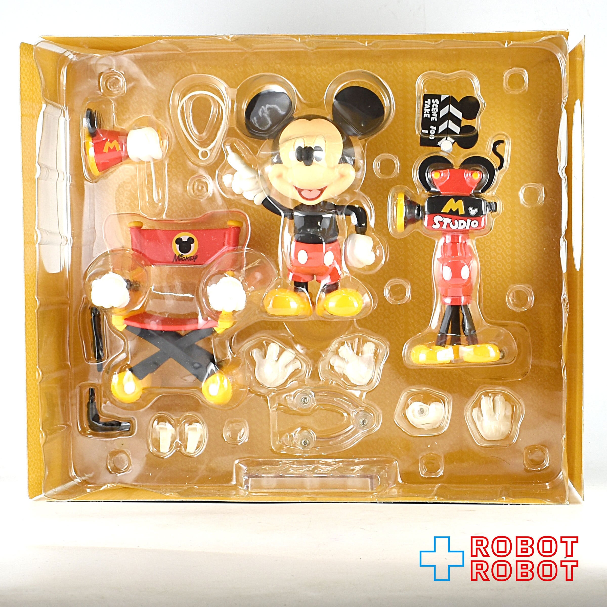 ねんどろいど 100 ディズニー ミッキーマウス 塗装済み可動フィギュア グッドスマイルカンパニー 開封品 – ROBOTROBOT