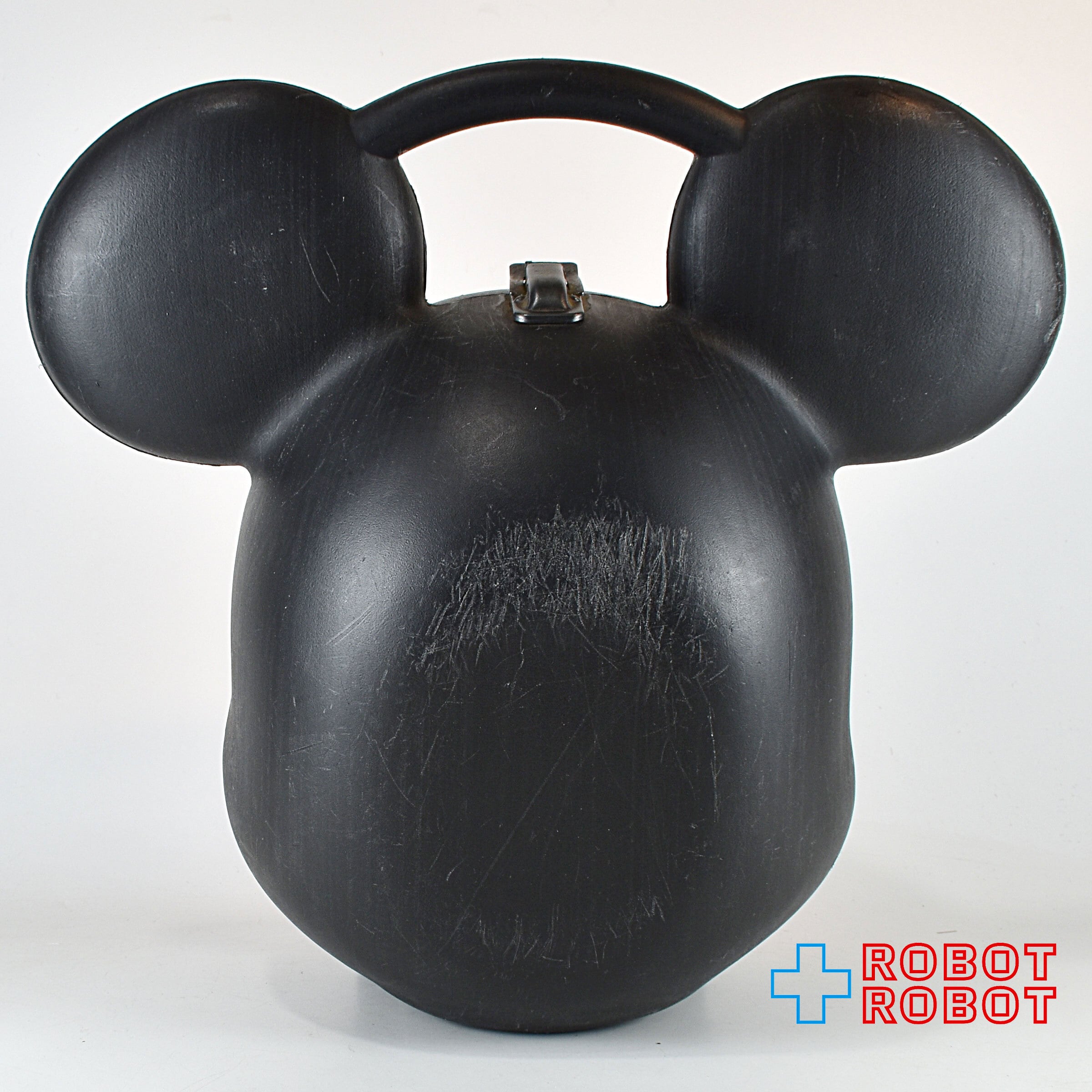 ミッキーマウスの顔のカタチのランチボックス 水筒欠ペイントロス