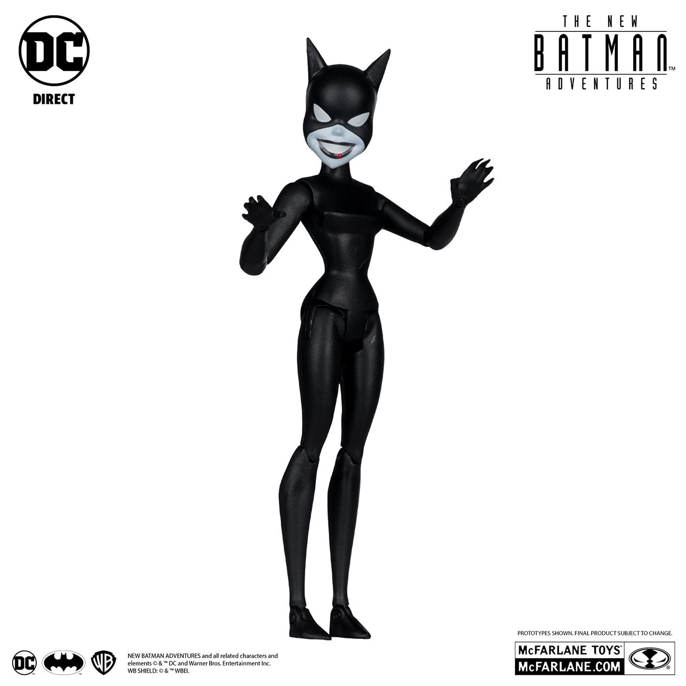 マクファーレン・トイズ DCダイレクト バットマン アニメイテッド ニュー・バットマン・アドベンチャーズ #15 キャットウーマン 6インチ アクションフィギュア 国内版 未開封