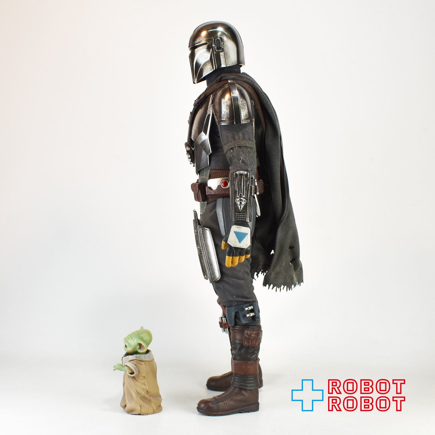 ホットトイズ テレビ・マスターピース スター・ウォーズ マンダロリアン マンダロリアン & グローグー 1/6スケールフィギュア TMS051 開封美品