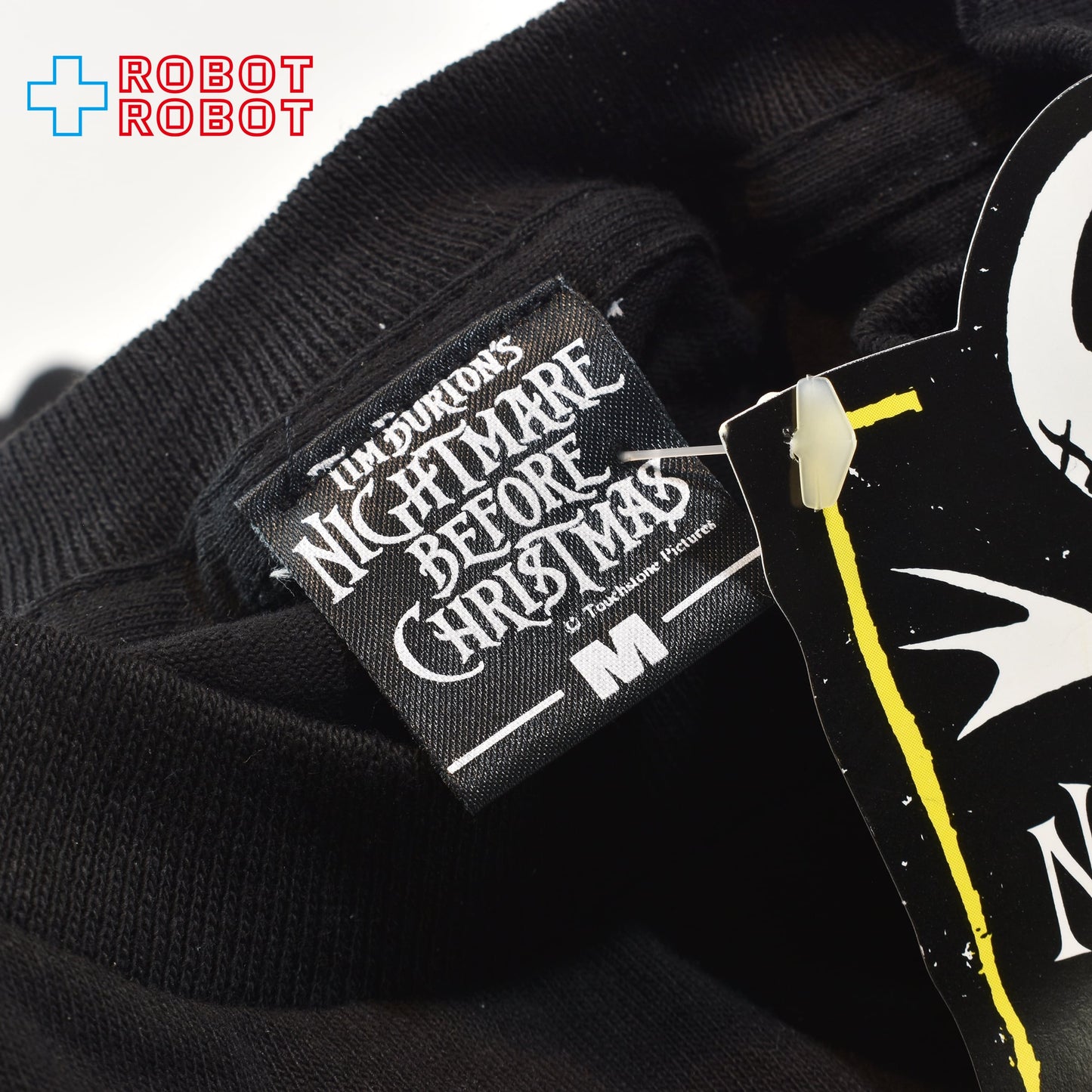 ジュンプランニング ナイトメアー・ビフォア・クリスマス サンタ・ジャック Tシャツ ブラック Mサイズ