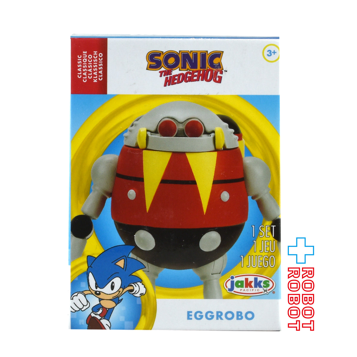 ※パッケージダメージ：ソニック・ザ・ヘッジホッグ エッグ・ロボ 2.5インチ アクションフィギュア 未開封