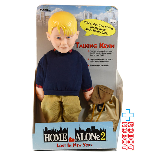 タイガートイズ ホームアローン2 ロスト・イン・ニューヨーク ケヴィン トーキングドール 1992 未開封