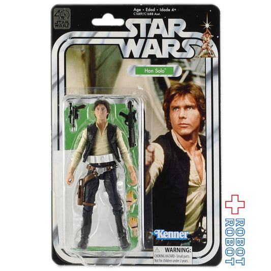 スター・ウォーズ ブラックシリーズ 40周年記念版 ハン・ソロ 6インチフィギュア ※難有り