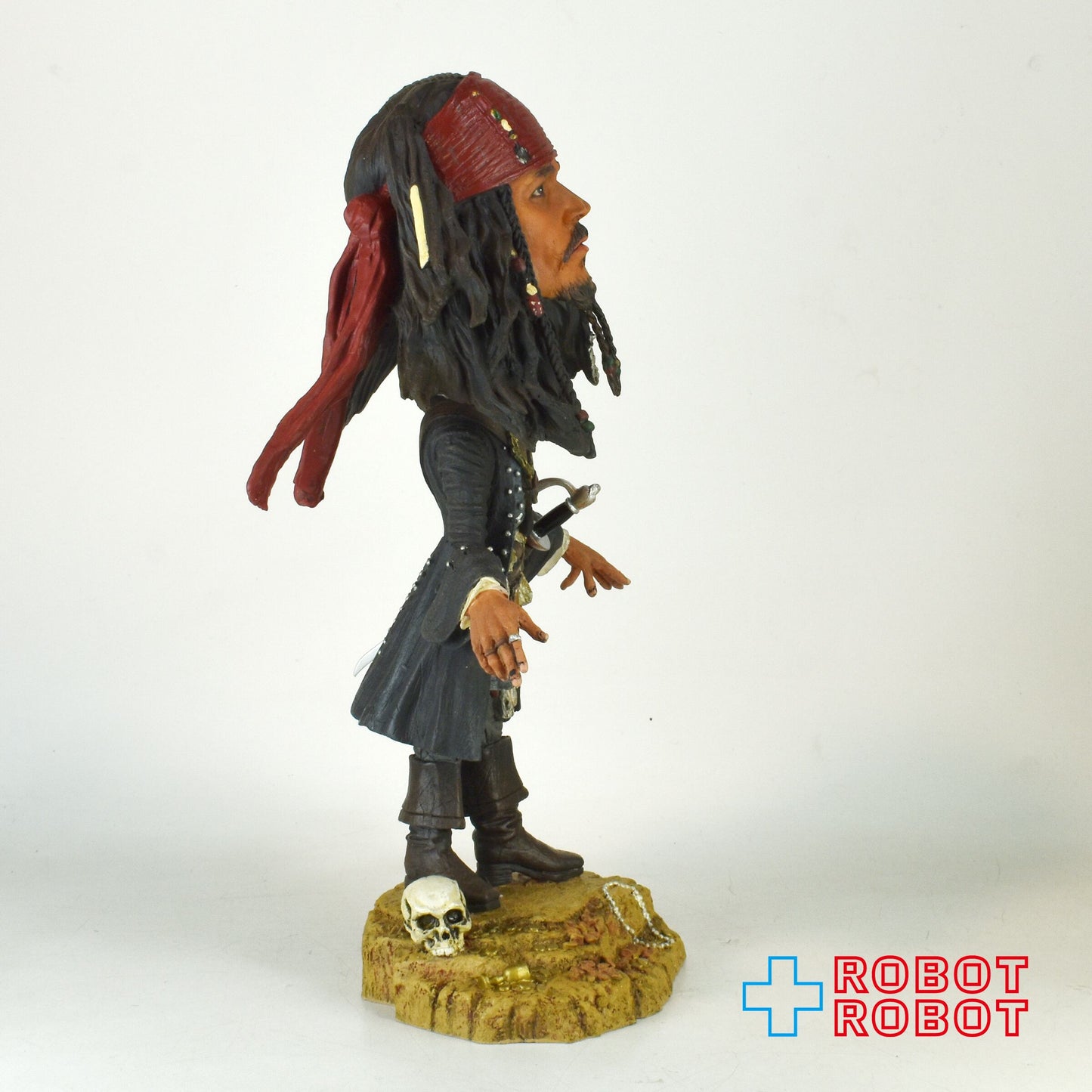 NECA パイレーツ・オブ・カリビアン デッドマンズ・チェスト ジャック・スパロウ ヘッドノッカー 箱入