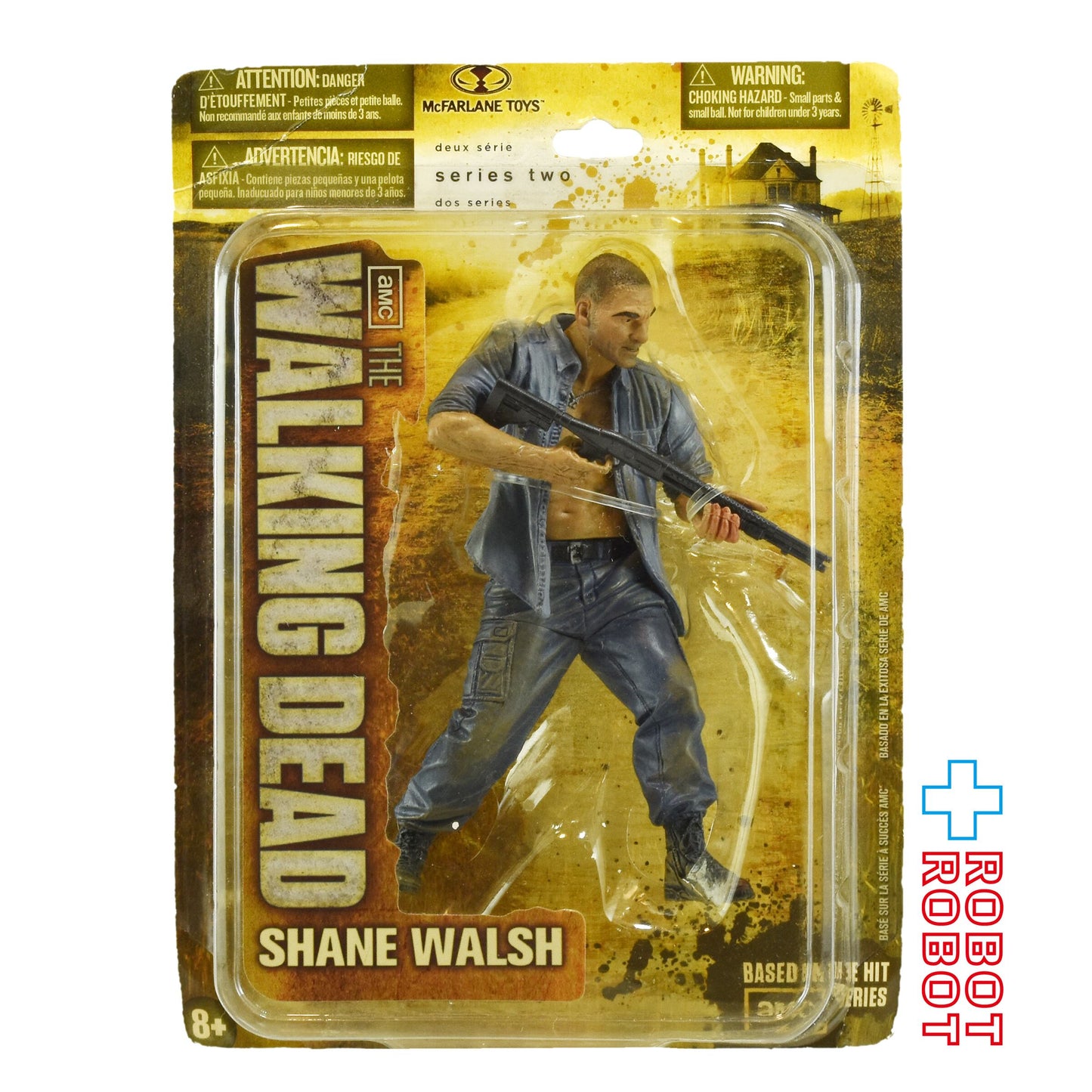 ウォーキングデッド TV シリーズ2 シェーン・ウォルシュアクションフィギュア 未開封 - ROBOTROBOT