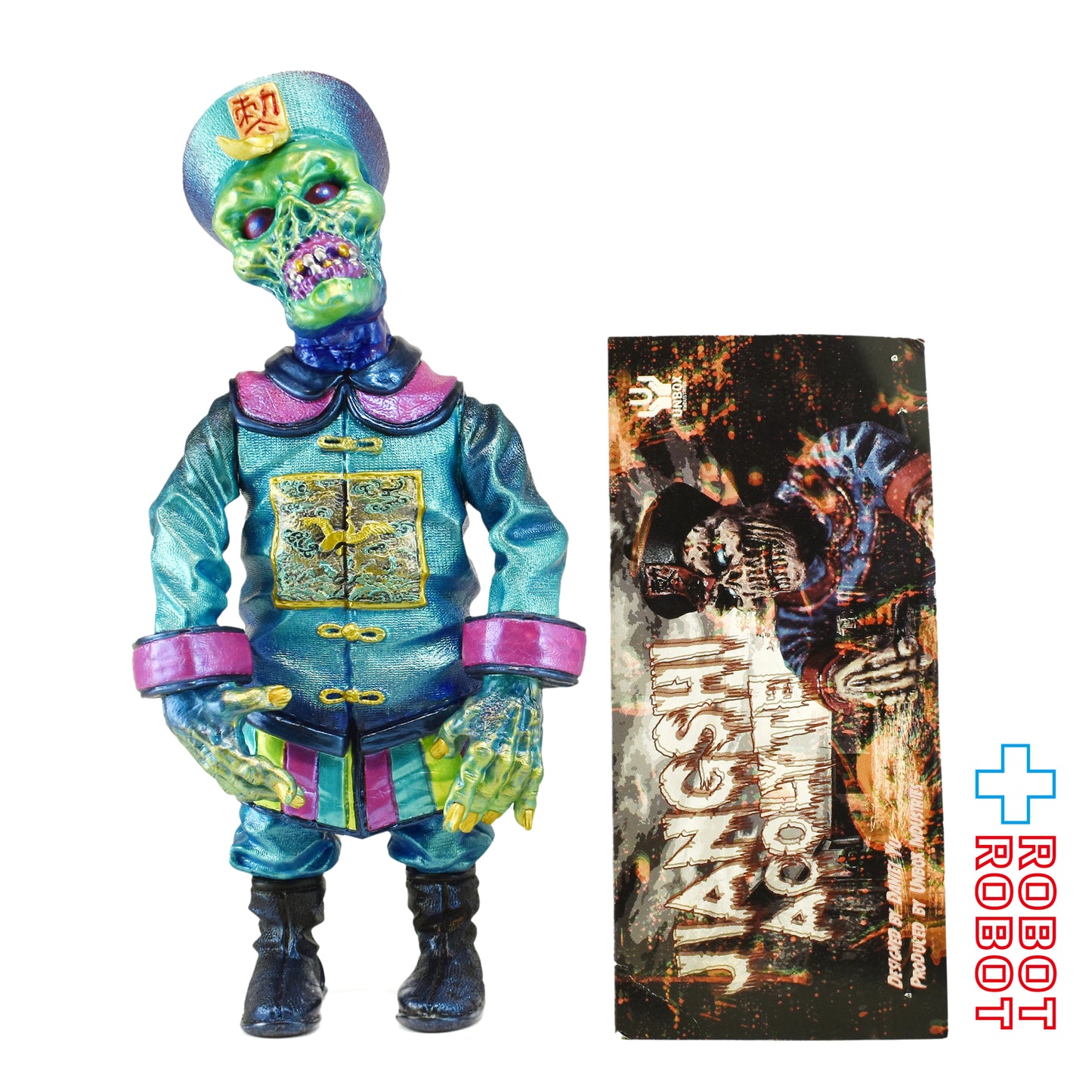 Unbox Industries x Daniel Yu Jiangshi Acolyte キョンシー ソフビフィギュア 袋入 ヘッダー付き