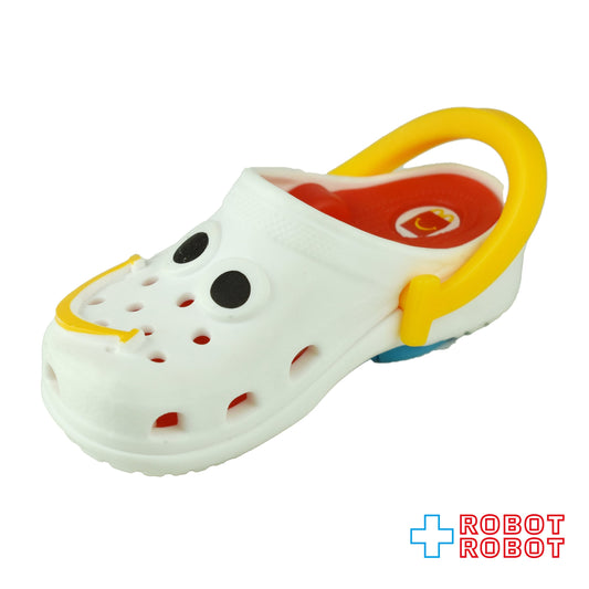 マクドナルド クロックス ハッピーミールトイ ホワイト・キャラクター ミニクロックスキーホルダー 2024