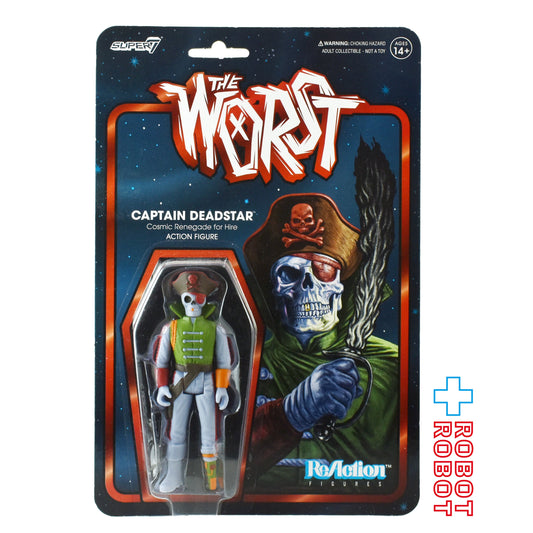 リ・アクション ザ・ワースト キャプテン・デッドスター（スカム・スクワッド Ver.） 3.75インチ アクションフィギュア 未開封