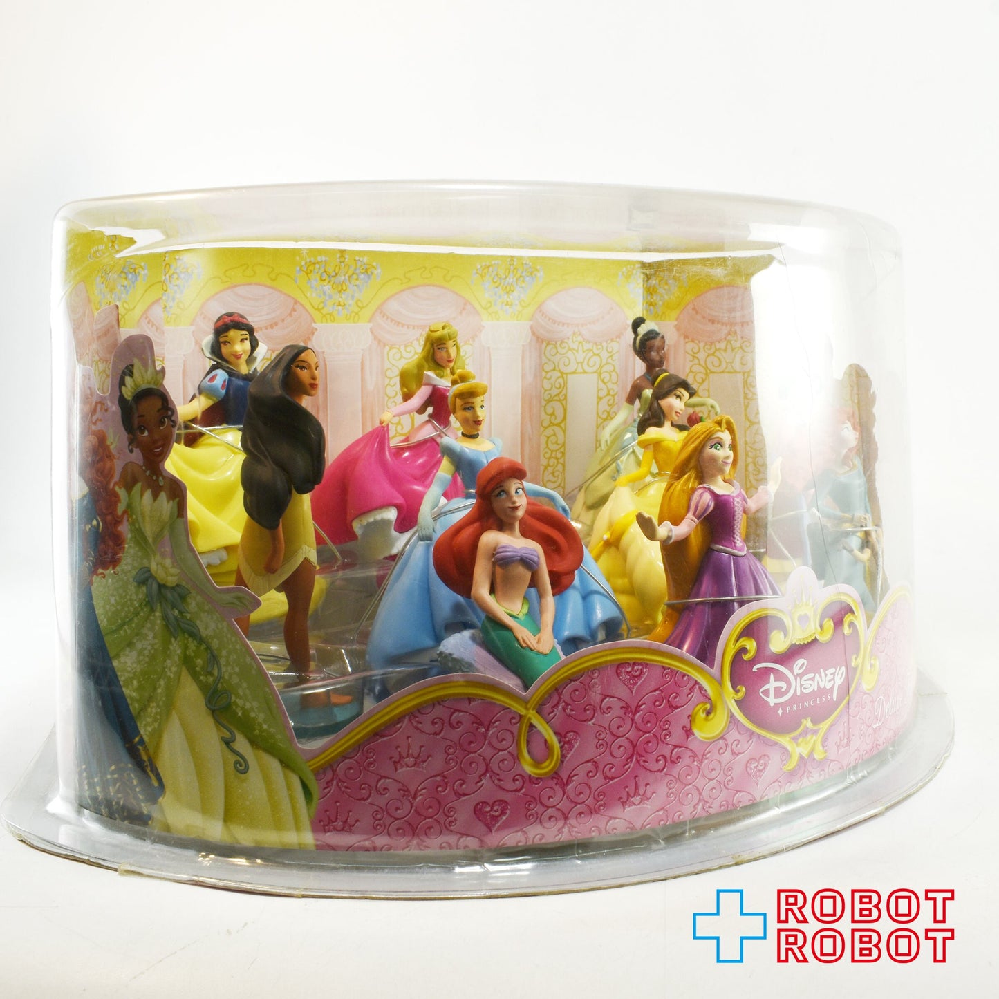 ディズニーストア ディズニープリンセス デラックスフィギュアリン プレイセット