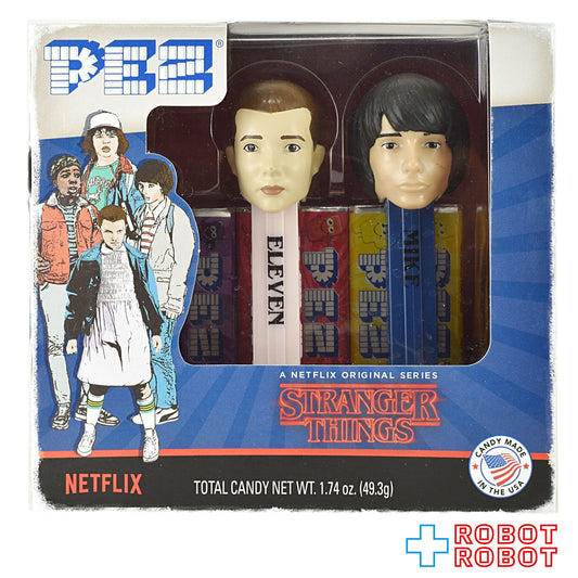 PEZ ストレンジャー・シングス イレブン & マイク 未開封