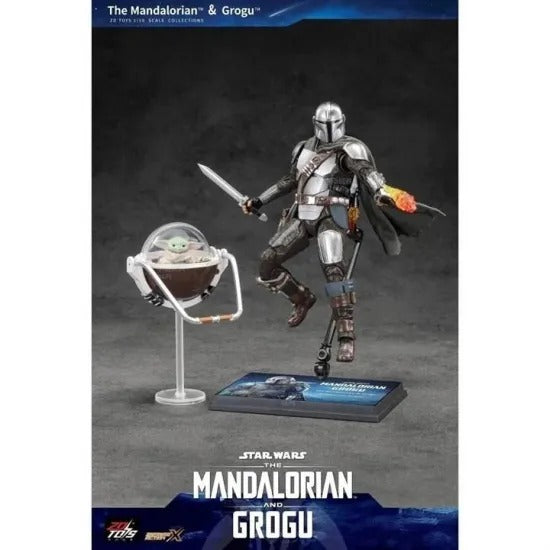 ZD TOYS スター・ウォーズ マンダロリアン&グローグー アクションフィギュア 未開封