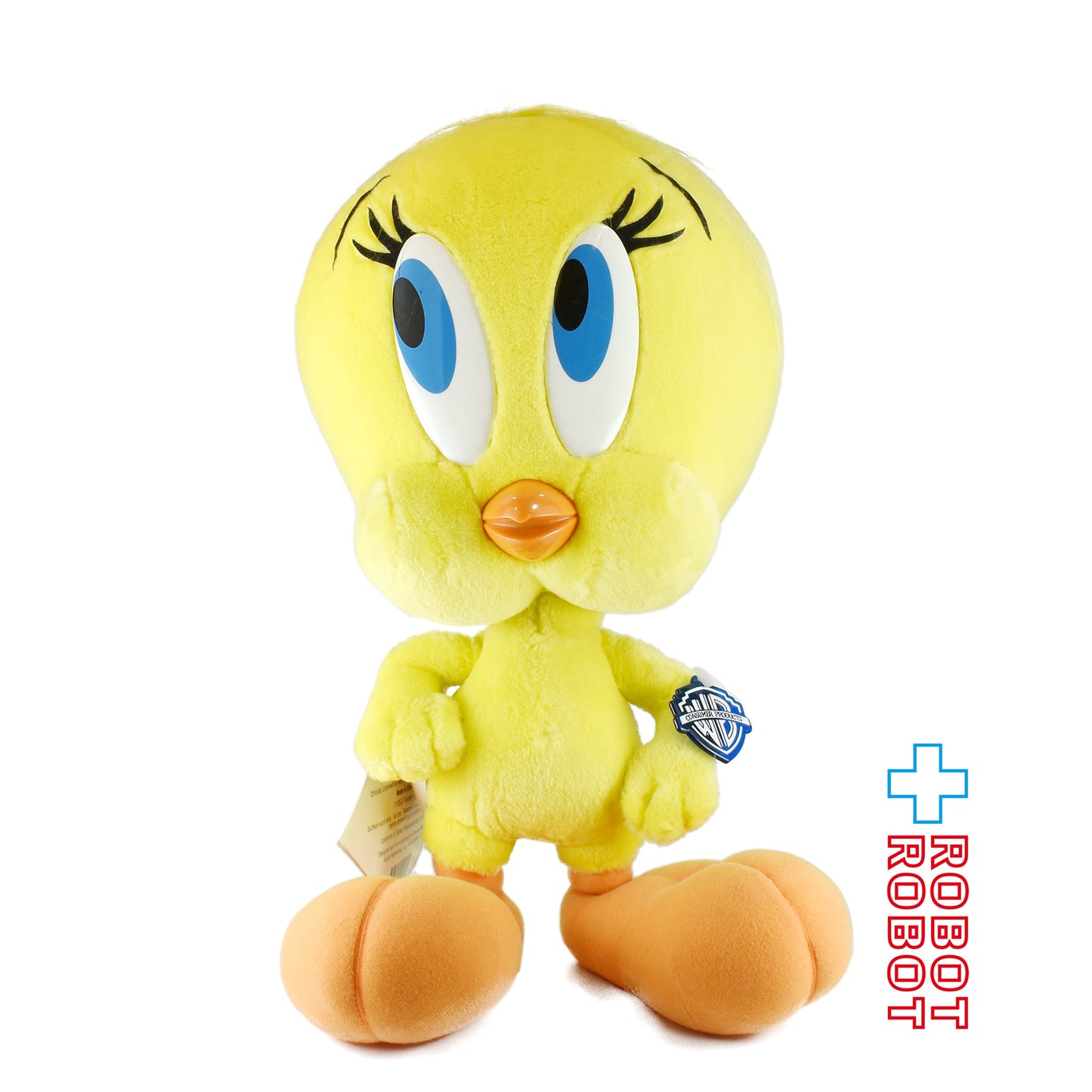 ルーニー・テューンズ トゥイーティー ぬいぐるみ人形 紙タグとプラスチックタグ付き