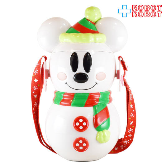 TDR 東京ディズニーリゾート クリスマス・ファンタジー 2012 スノースノー ポップコーンバケット ストラップ付き