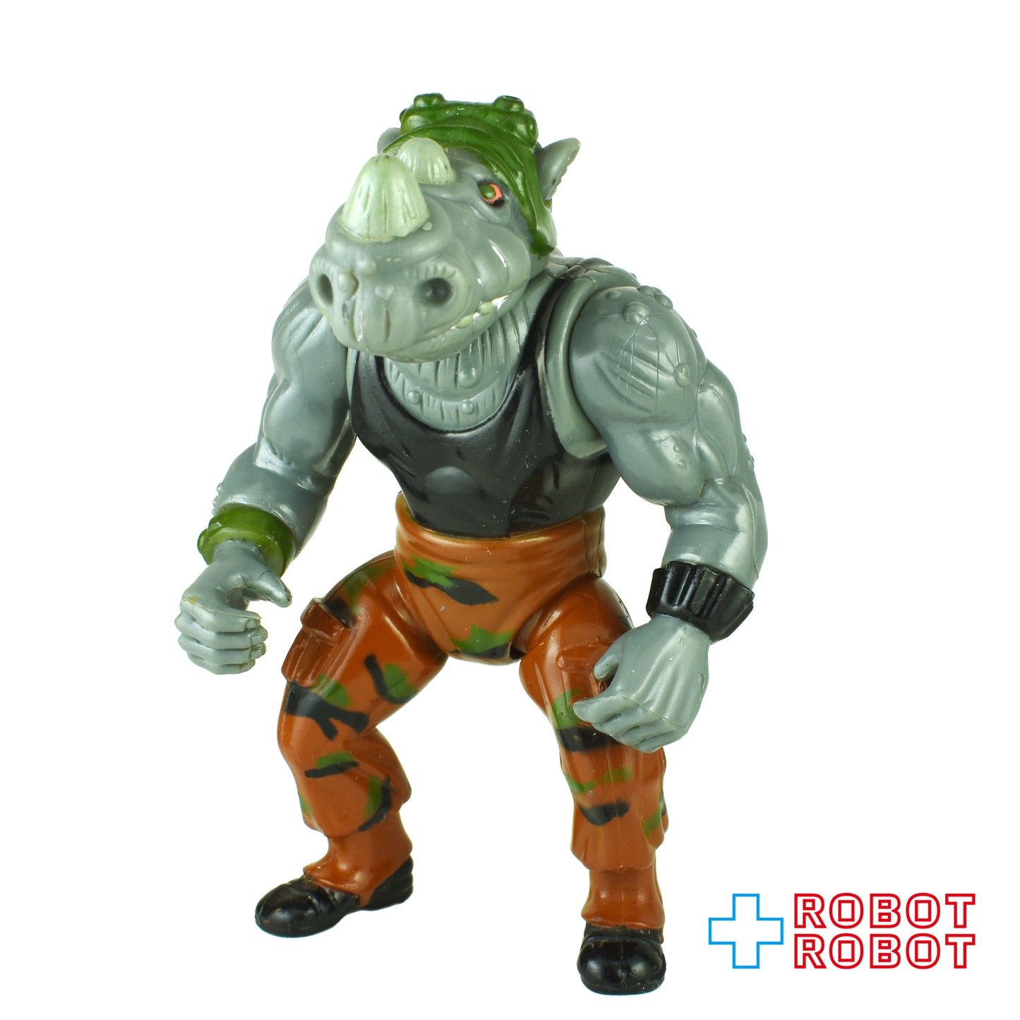 プレイメイツ ティーンエイジ・ミュータント・ニンジャ・タートルズ TMNT ロックステディ アクションフィギュア 1988 ルース