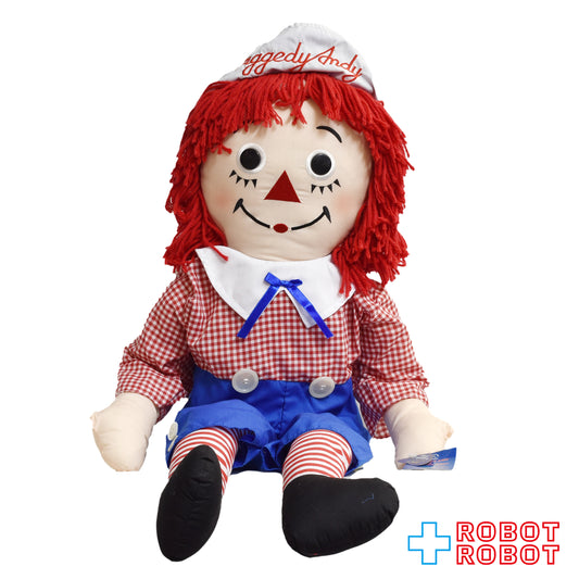 アプローズ社 ラガディーアンディ ビッグぬいぐるみ人形 80周年 紙タグ付き