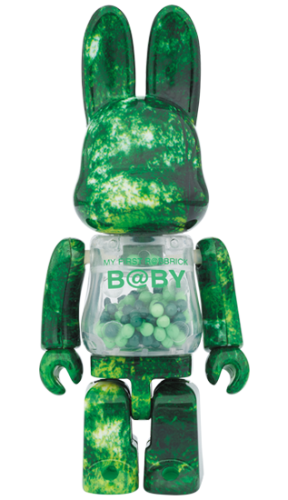 メディコム BE@RBRICK ベアブリック 100% & 400% マイ ファースト ベアブリック ベイビー フォレストグリーン Ver 未開封 ４号店商品