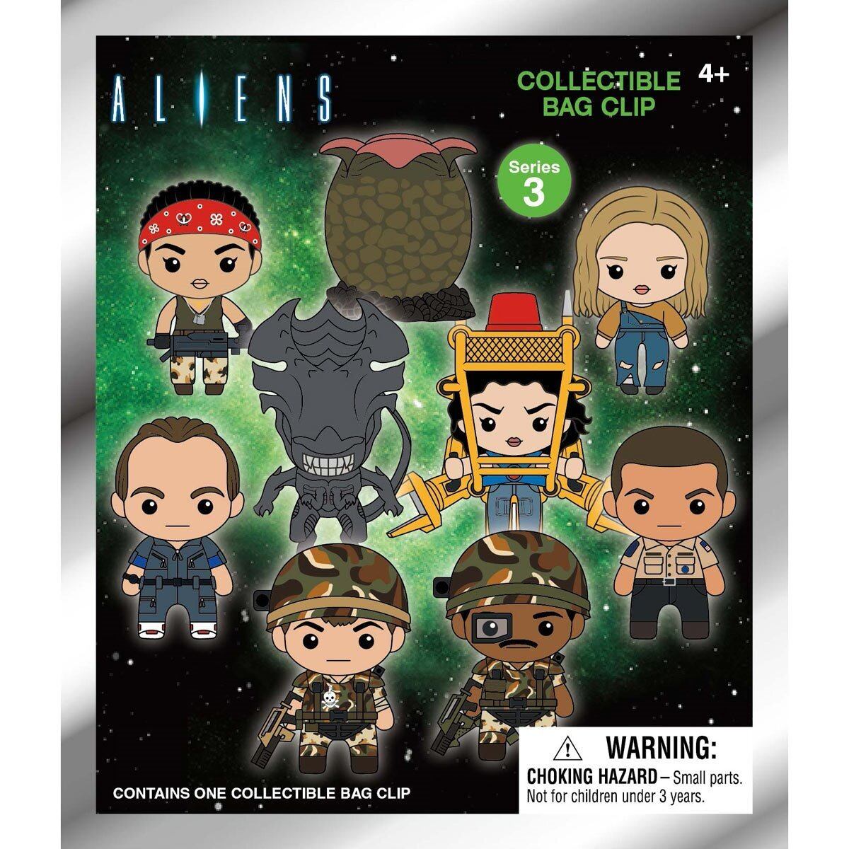 モノグラム フィギュラル バッグ クリップ エイリアン2 シリーズ3 1パック 未開封