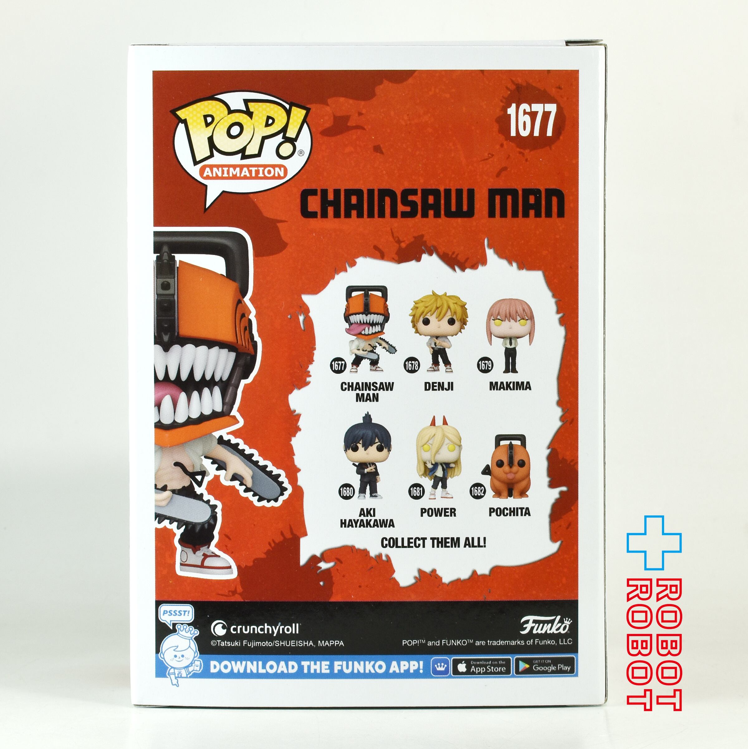【新品・アメリカ輸入品】Funko Pop! チェンソーマン デンジ パワー ⚫️ファンコ POP! アニメーション 1677 チェンソーマン / チェンソー
