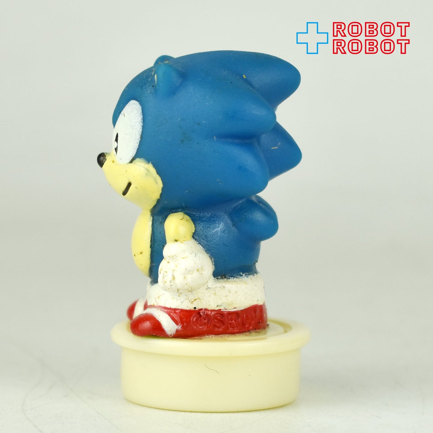 セガ ソニック・ザ・ヘッジホッグ ソニック スタンプ付ミニソフビフィギュア