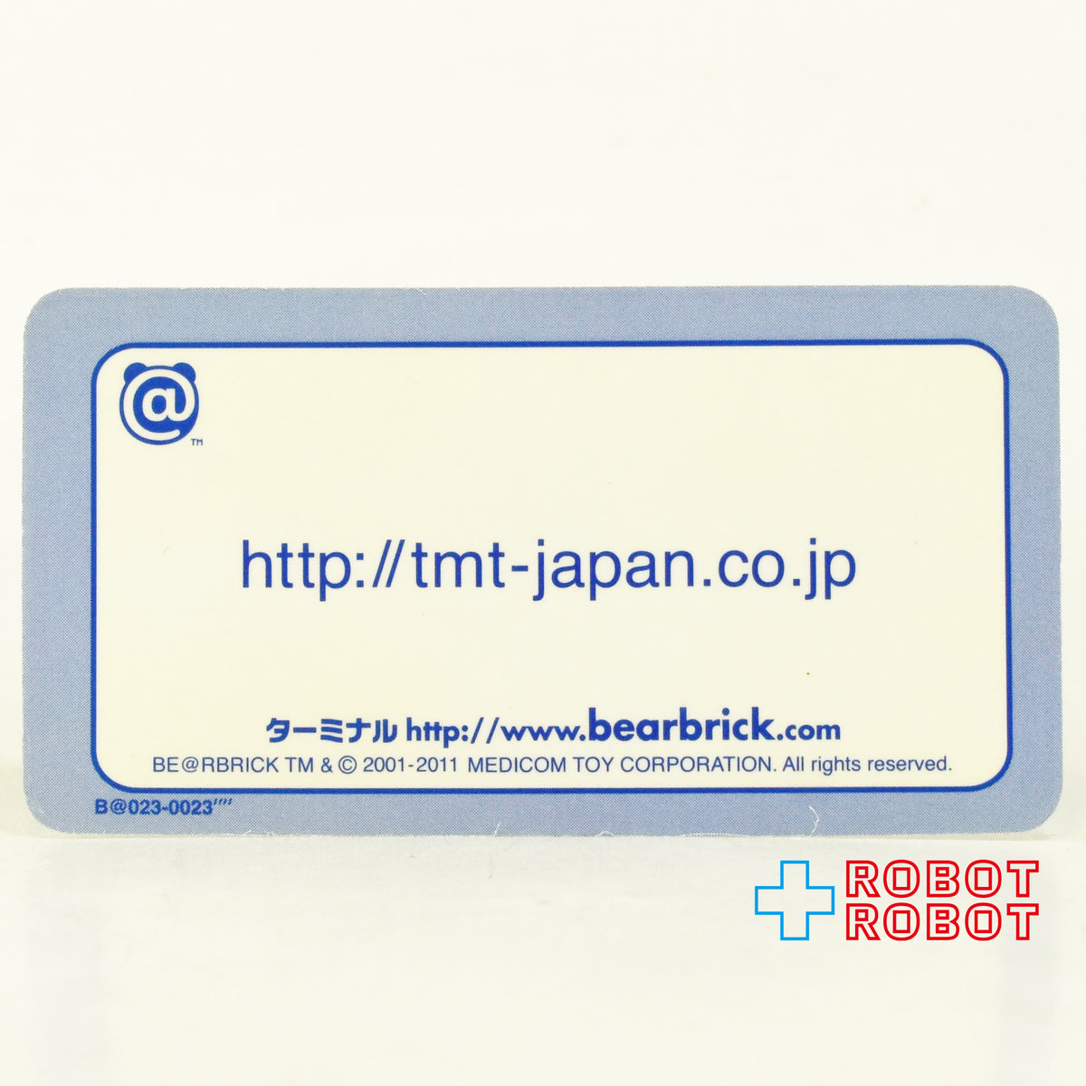メディコム ベアブリック BE@RBRICK 100% [シリーズ 23] SECRET TMT 内袋未開封 カード有り 箱無し ４号店商品