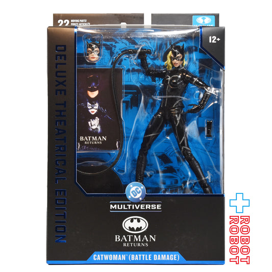 マクファーレン・トイズ DCマルチバース バットマン リターンズ キャットウーマン (バトルダメージ) デラックス・シアトリカル・エディション 7インチ アクションフィギュア 国内版 未開封