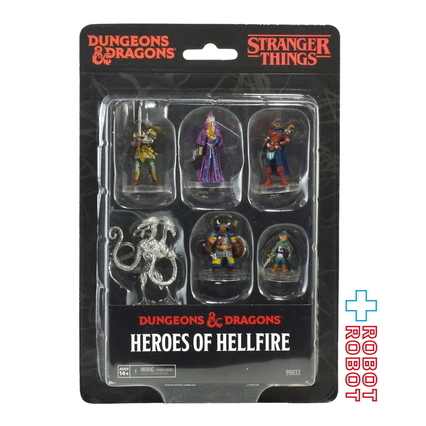 ネットフリックス ストレンジャー・シングス ヒーローズ オブ ヘルファイア ミニチュアフィギュア 未開封