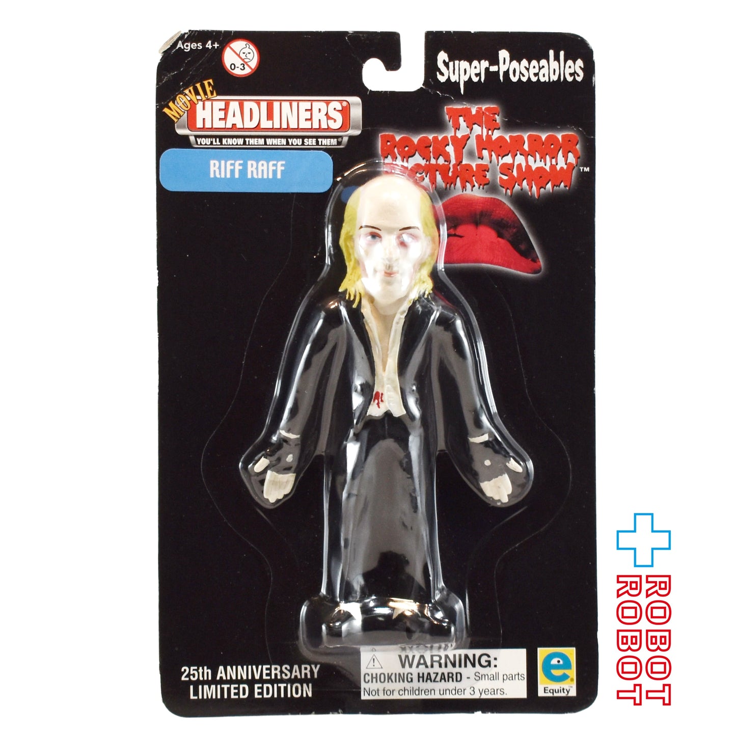 ムービーヘッドライナーズ ロッキー・ホラー・ショー リフ・ラフ べンダブルアクションフィギュア 未開封