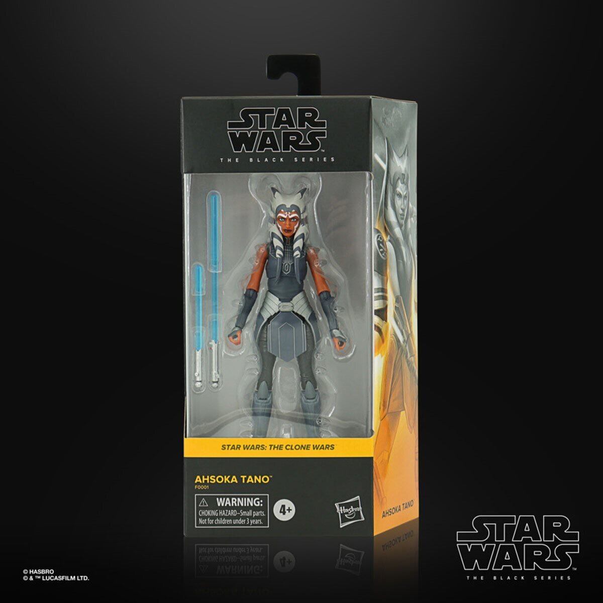 スター・ウォーズ ブラックシリーズ #CW02 アソーカ・タノ クローン・ウォーズ 6インチ アクションフィギュア 未開封