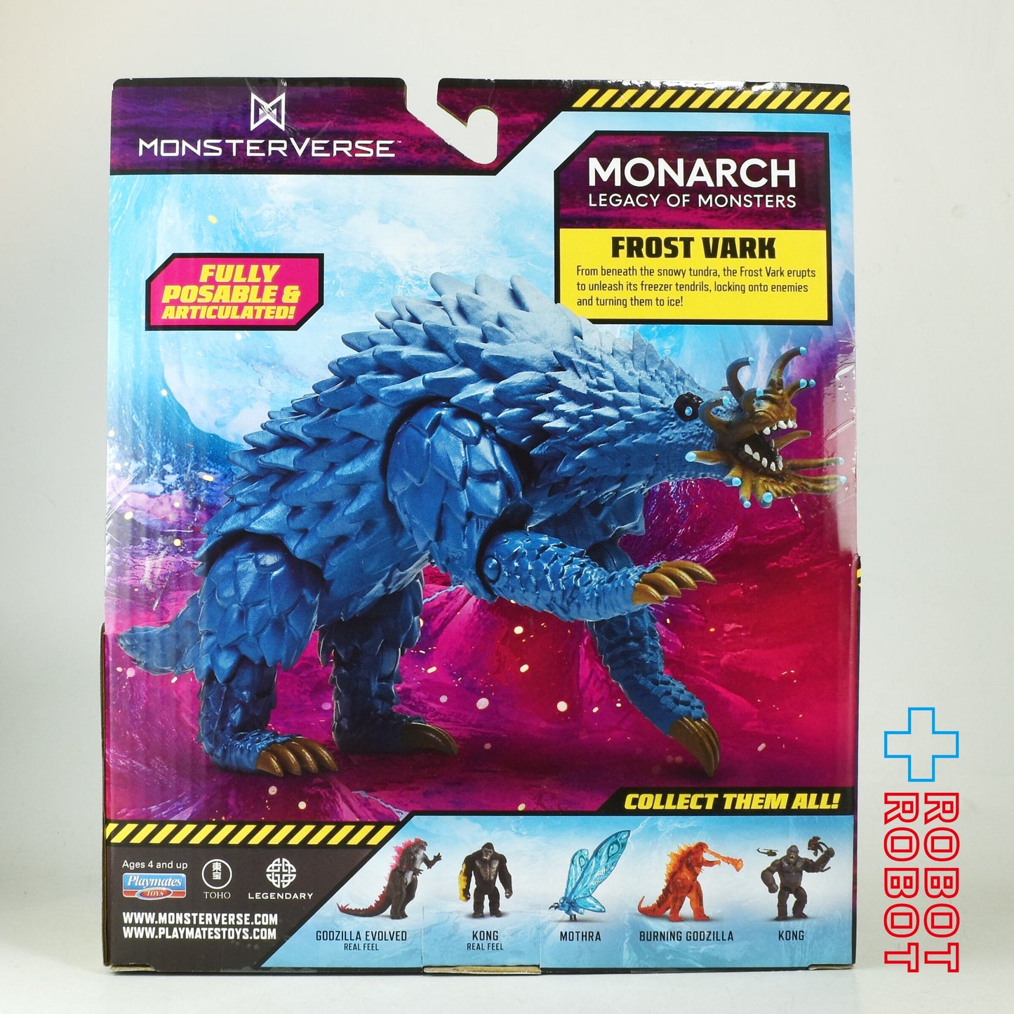 プレイメイツ モナーク レガシー・オブ・モンスターズ フロスト・ヴァーク 6インチ アクションフィギュア