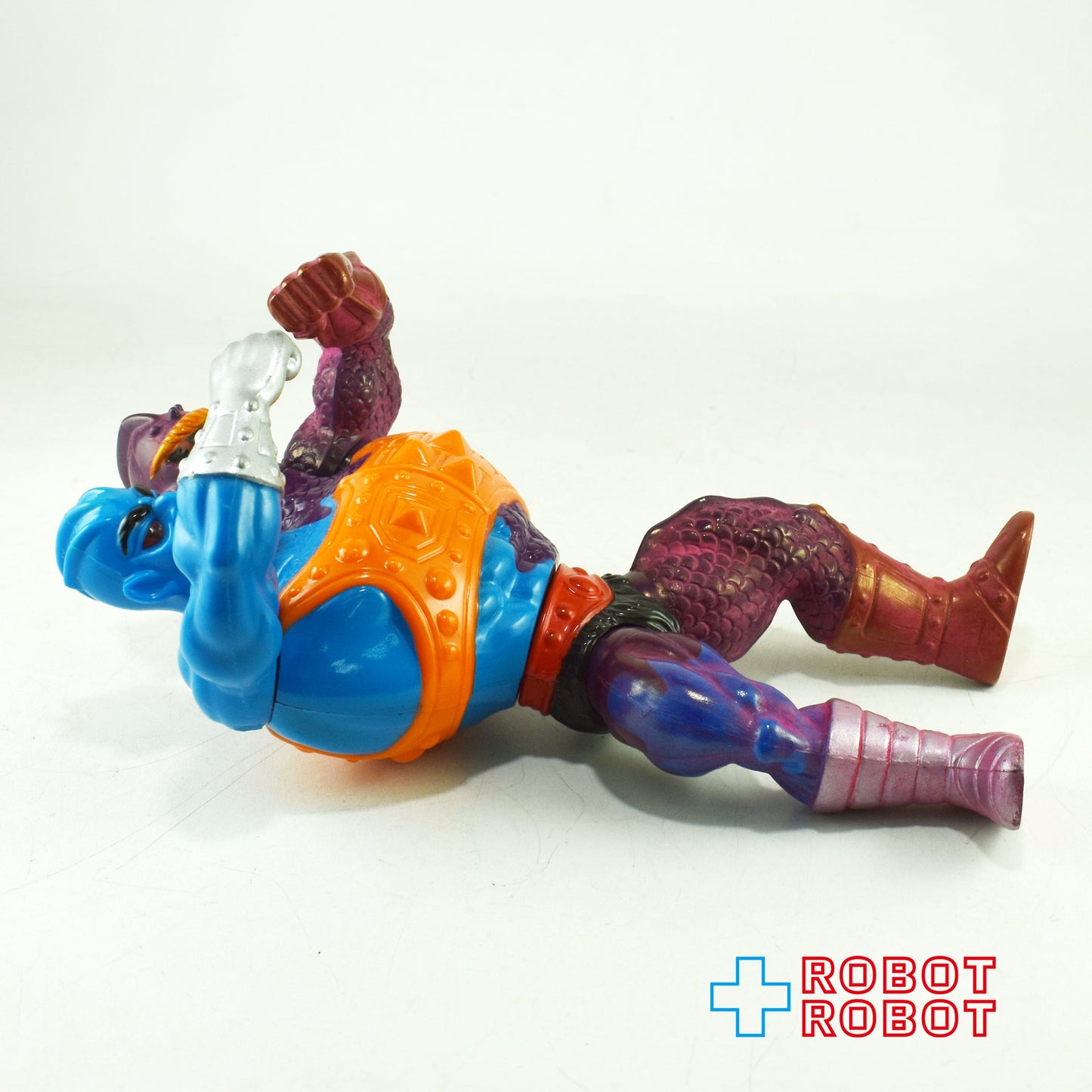 マテル ヒーマン オリジナル MOTU シリーズ4 トゥーバッド (ラウンドバック) アクションフィギュア 1985 ⚫️武器付完品