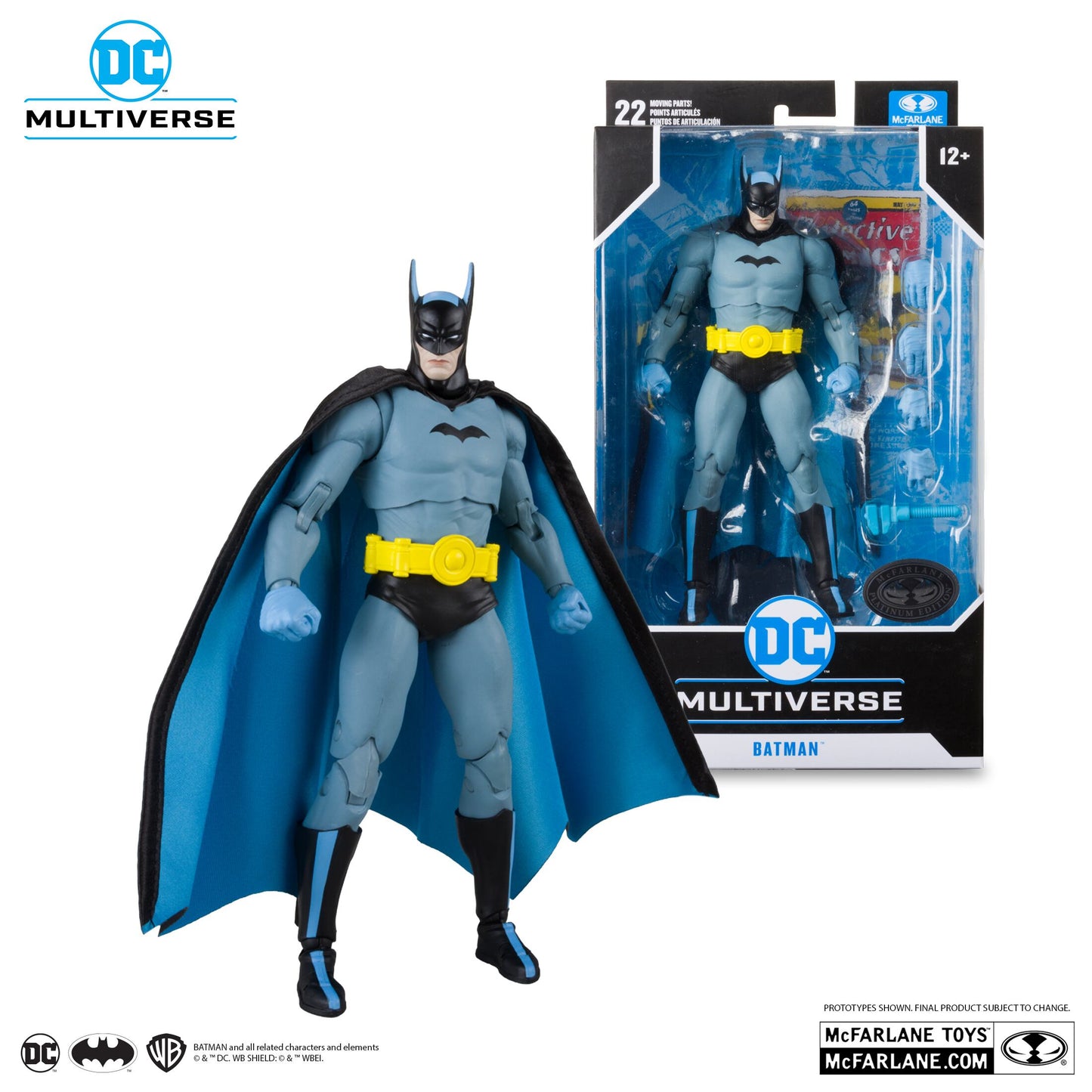 マクファーレン・トイズ DCマルチバース ディテクティブ・コミックス バットマン プラチナム・エディション 7インチ アクションフィギュア 国内版 未開封