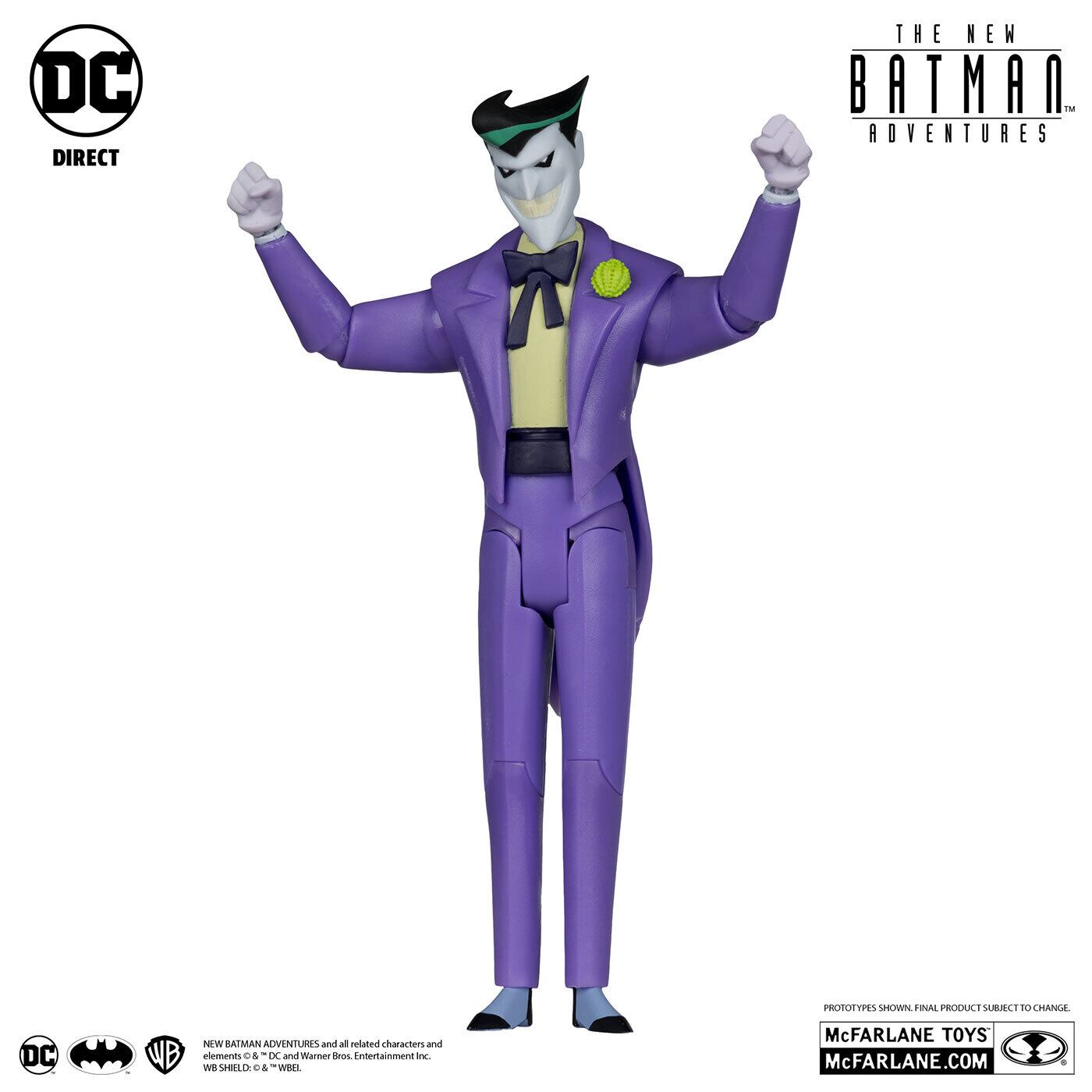 マクファーレン・トイズ DCダイレクト バットマン アニメイテッド ニュー・バットマン・アドベンチャーズ #13 ジョーカー 6インチ アクションフィギュア 国内版 未開封