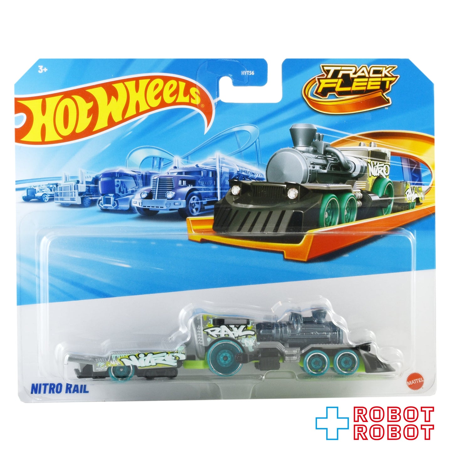 ホットウィール トラックフリート ニトロレール 1/64 ダイキャスト ミニカー 未開封