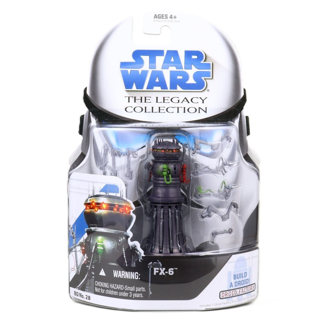 スター・ウォーズ LC2008 BD No.28 FX-6 [ROTS]レガシーコレクション 3.75インチ アクションフィギュア 未開封