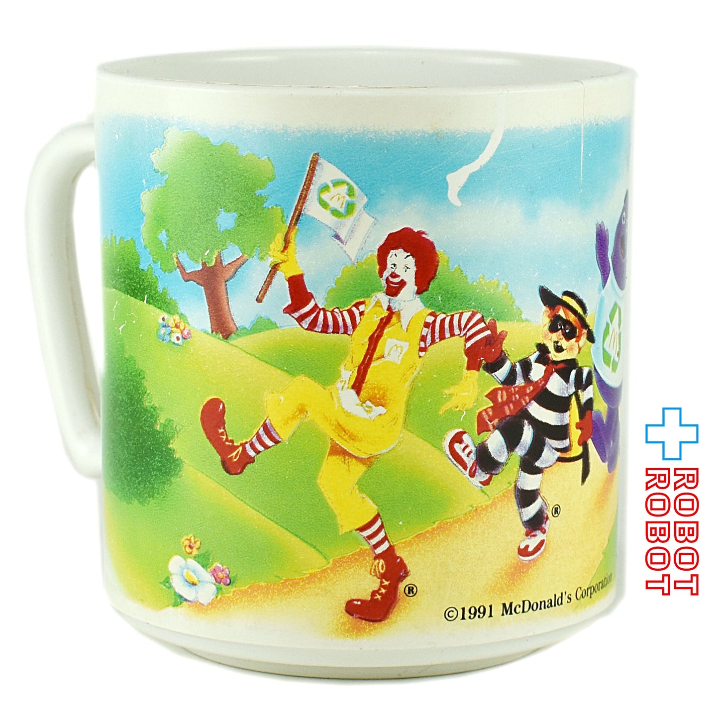 マクドナルド チャイルド プラスチック カップ 1991