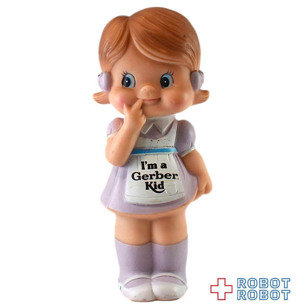 ビンテージ　ガーバーキッドドールガール&ボーイ アドバタイジングフィギュアセット ガーバーキッドドール ガール ソフビフィギュア – ROBOTROBOT