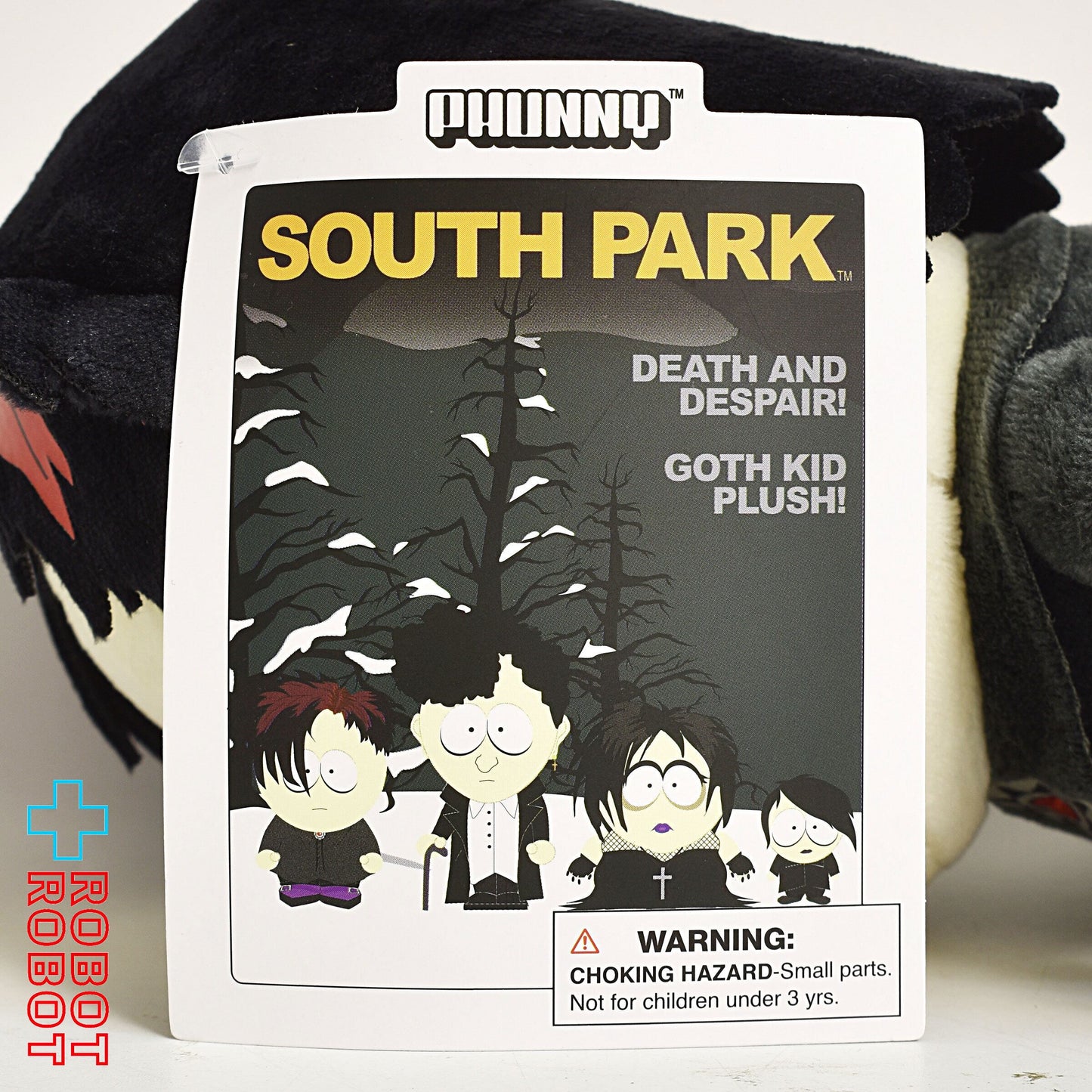 キッドロボット サウスパーク ゴスキッズ ピート 8インチ プラッシュ ぬいぐるみ人形 紙タグ付き