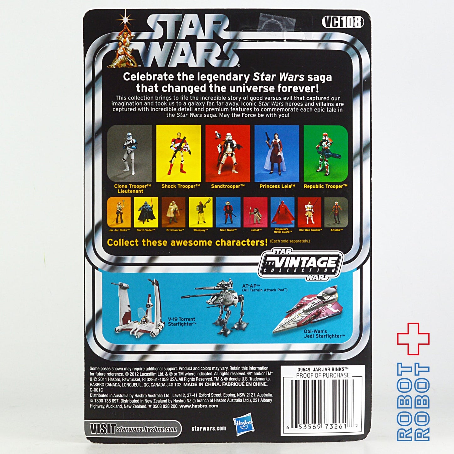 スター・ウォーズ VC108 ジャー・ジャー・ビンクス [TPM] ヴィンテージコレクション 3.75インチ アクションフィギュア 未開封