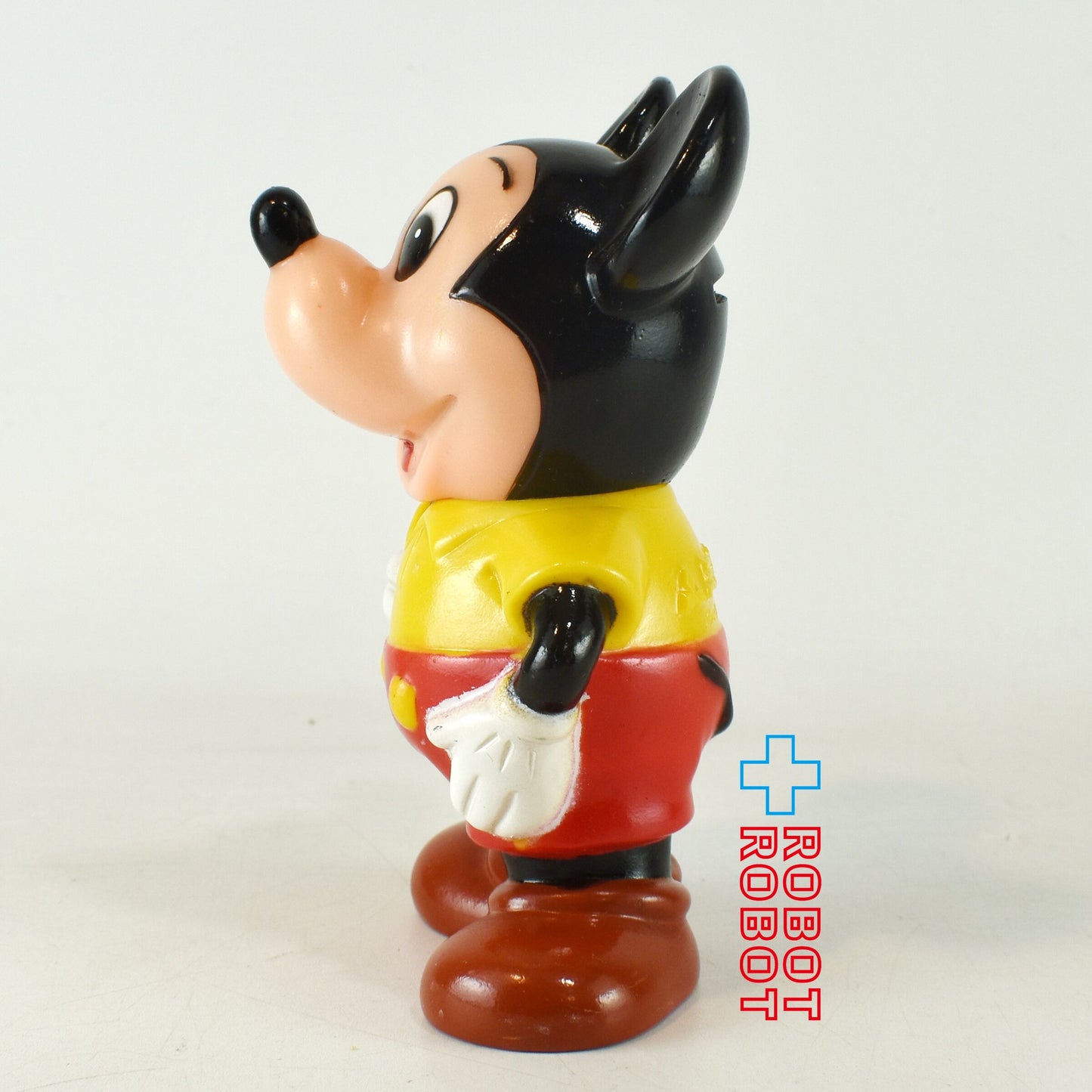 三菱銀行 ディズニー ミッキーマウス 黄色シャツ 赤ズボン 貯金箱