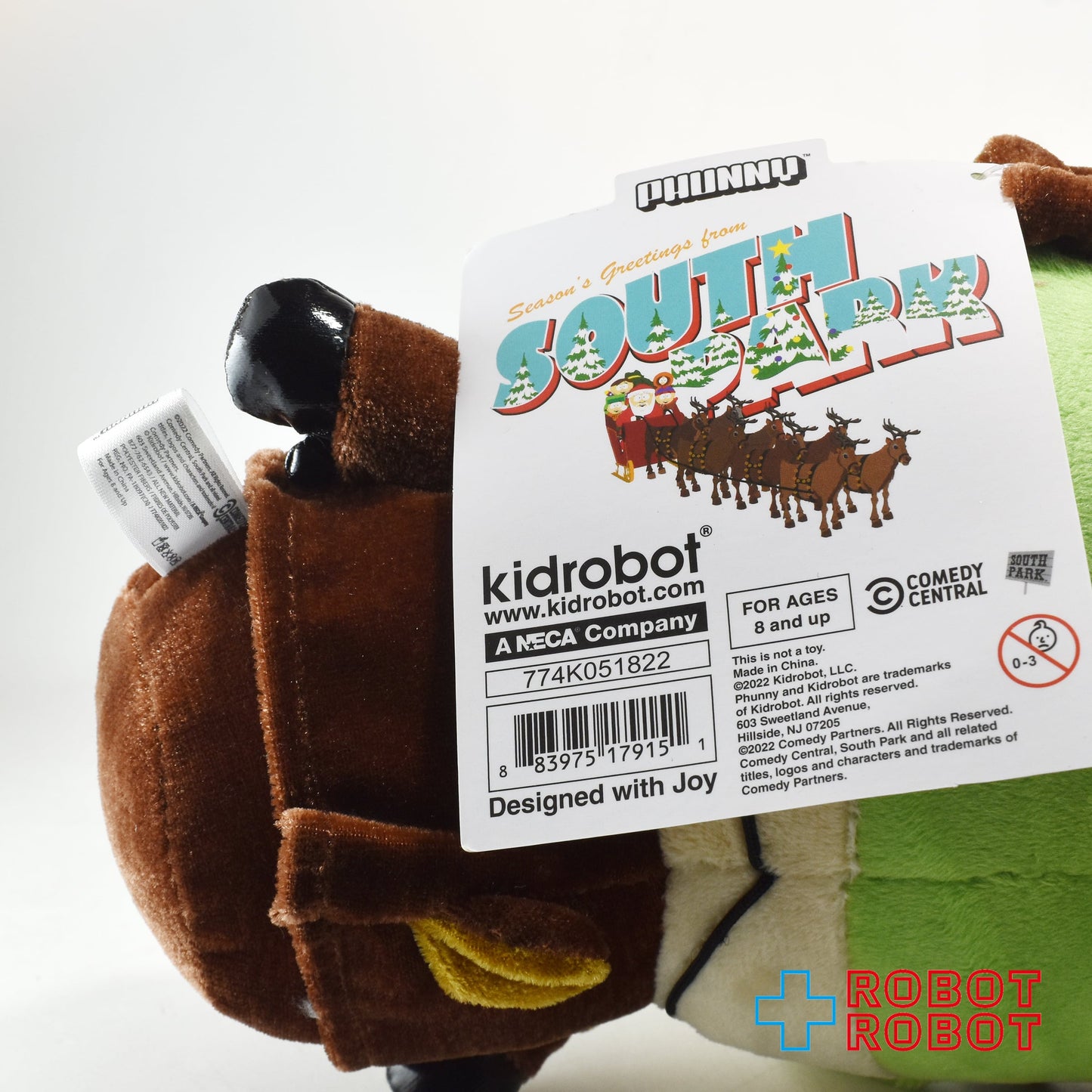キッドロボット サウスパーク トナカイ カイル ファニープラッシュ ぬいぐるみ人形