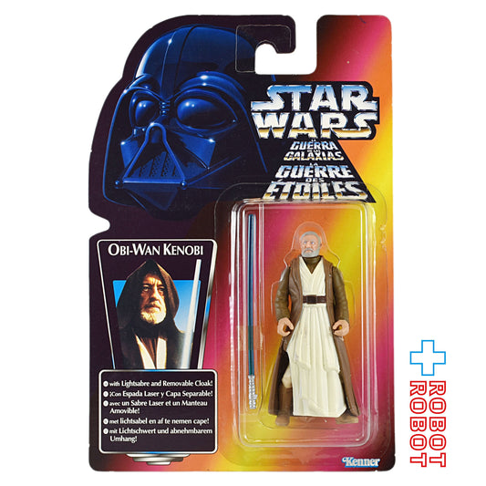 スター・ウォーズ POTF2 レッドカード オビ＝ワン・ケノービ ロングセーバー マルチランゲージ版 3.75インチ アクションフィギュア 未開封 国内版