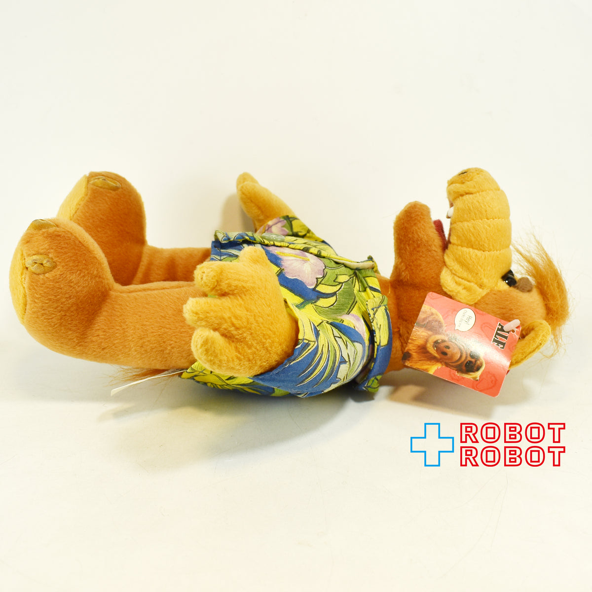 アルフ ぬいぐるみ アロハ 青シャツ 2002 紙タグ付き